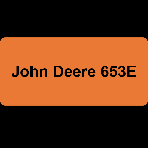 John Deere 653E